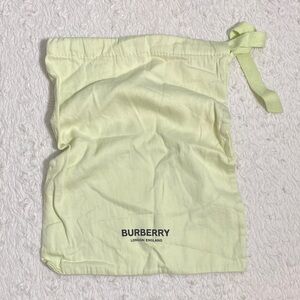 Burberry Yellow Dust Bag